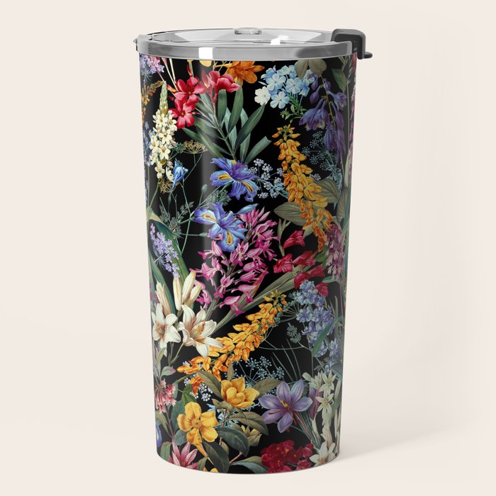 Isolated Blooms II Night Travel Mug Gallery Image 2