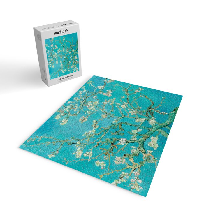 Almond Blossom Van Gogh Jigsaw Puzzle Gallery Image 2