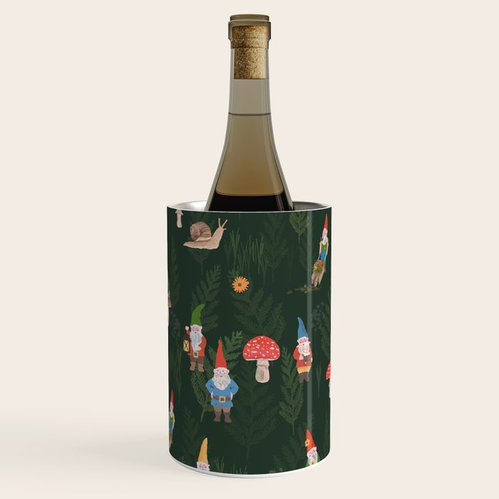 Woodland Gnomes Wine Chiller Gallery Image 3