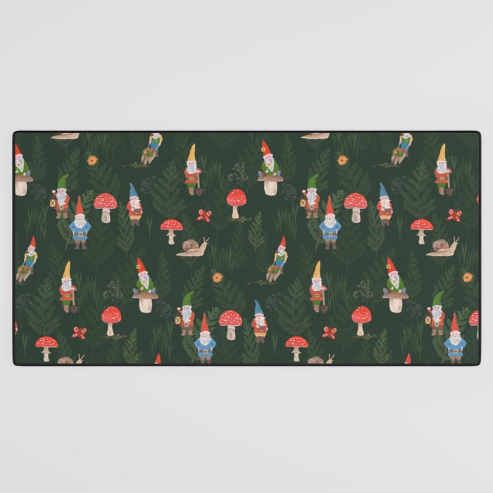 Woodland Gnomes Desk Mat Gallery Image 3