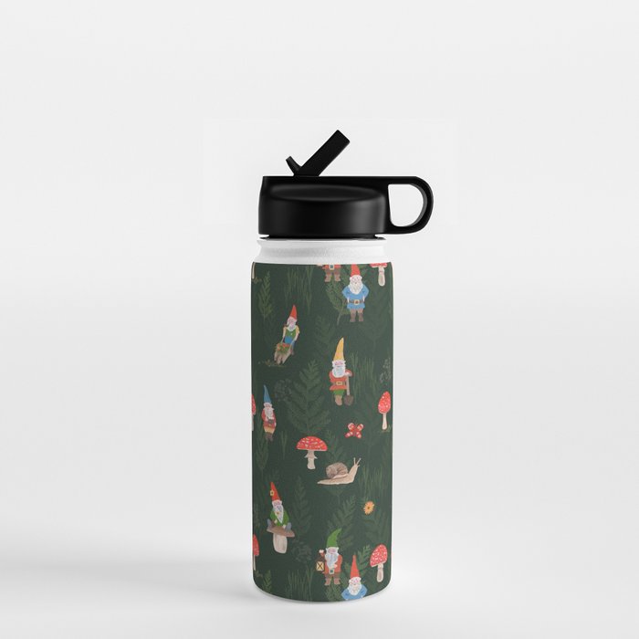 Woodland Gnomes Water Bottle Gallery Image 1