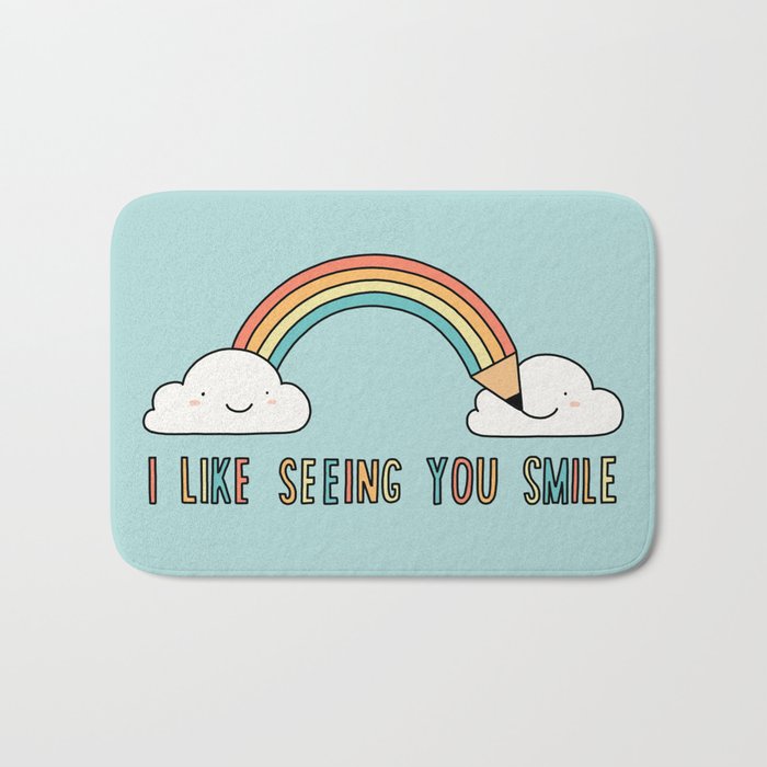 I like seeing you smile Bath Mat Gallery Image 1