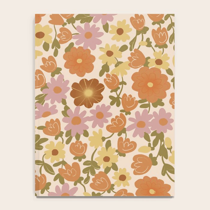 Retro garden pattern Notebook Gallery Image 4
