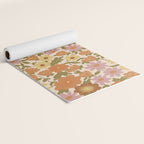 Retro garden pattern Yoga Mat Gallery Image 2