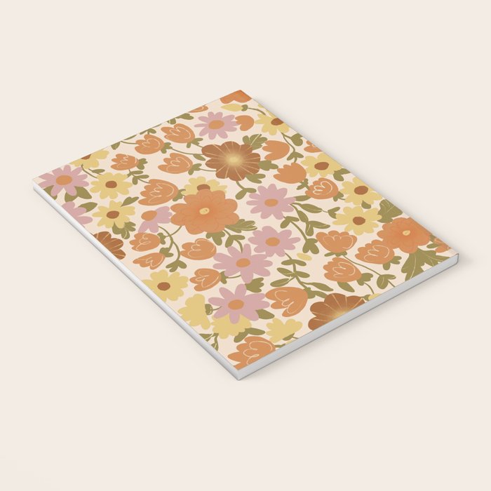 Retro garden pattern Notebook Gallery Image 3