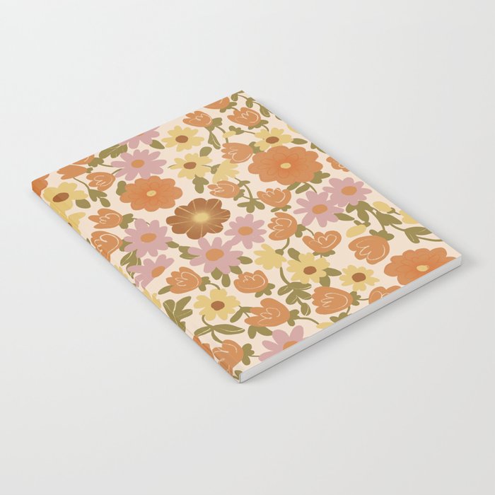 Retro garden pattern Notebook Gallery Image 2