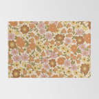 Retro garden pattern Rug Gallery Image 2