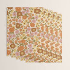 Retro garden pattern Wrapping Paper Gallery Image 3