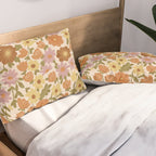 Retro garden pattern Pillow Sham Gallery Image 2
