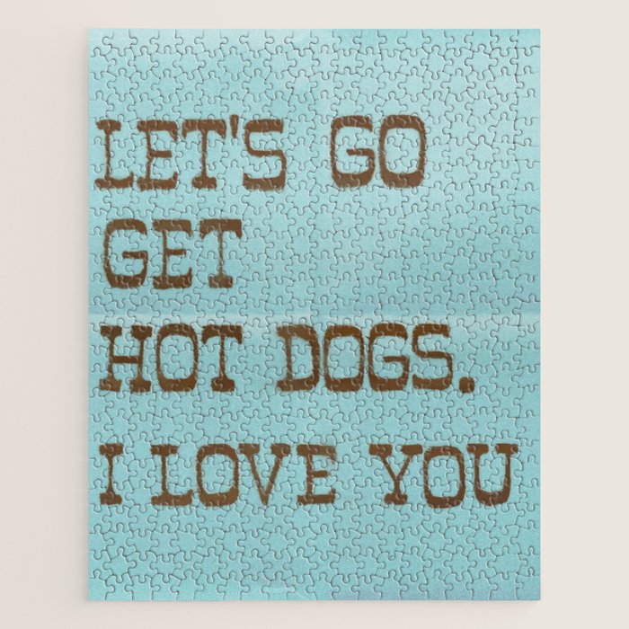 Love & Hot Dogs Jigsaw Puzzle Gallery Image 1
