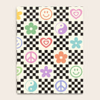 Retro Colorful Nostalgia Double Checker Notebook Gallery Image 4