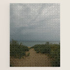 Overcast x beautiful Michigan beach photograph summer travel Jigsaw Puzzle Gallery Image 1