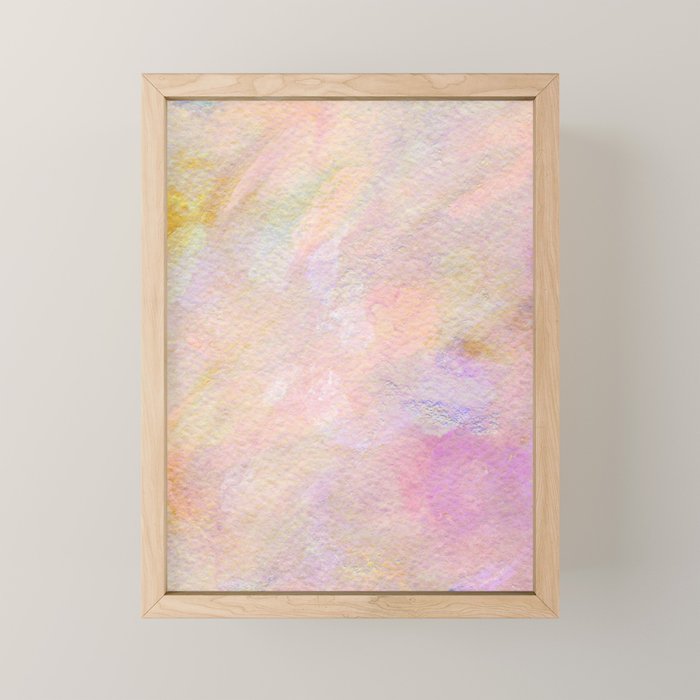 Sunset, Abstract Expression (6) Mini Art Print Gallery Image 1