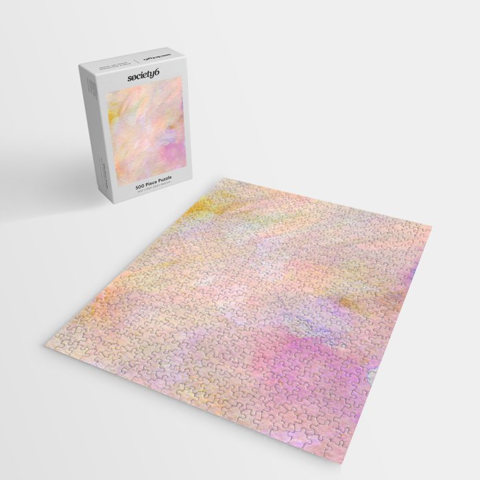 Sunset, Abstract Expression (6) Jigsaw Puzzle Gallery Image 2