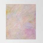 Sunset, Abstract Expression (6) Throw Blanket Gallery Image 2