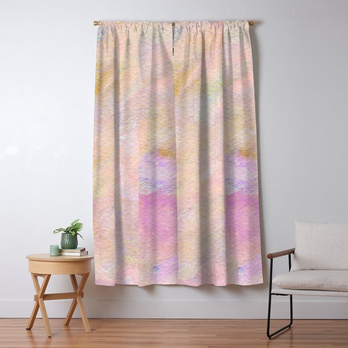 Sunset, Abstract Expression (6) Window Curtain Gallery Image 5