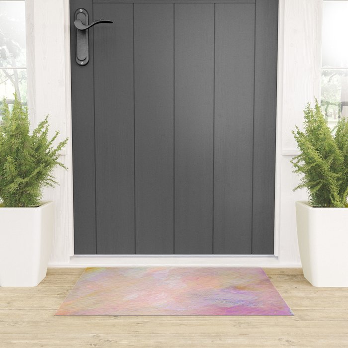 Sunset, Abstract Expression (6) Welcome Mat Gallery Image 3