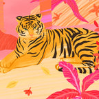 Tiger and Mandarin Ducks Coffee Mug Gallery Image 2