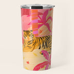 Tiger and Mandarin Ducks Travel Mug Gallery Image 1