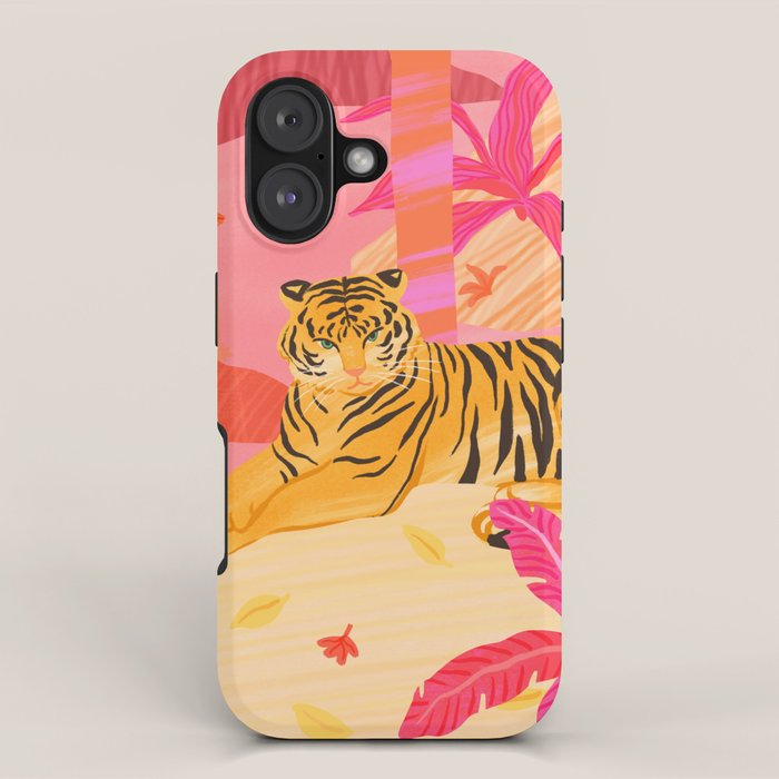 Tiger and Mandarin Ducks iPhone Case Gallery Image 1