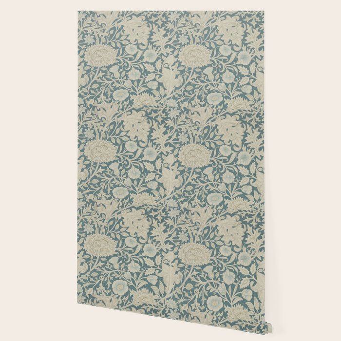 William Morris Double Bough Slate Blue Wallpaper Gallery Image 2