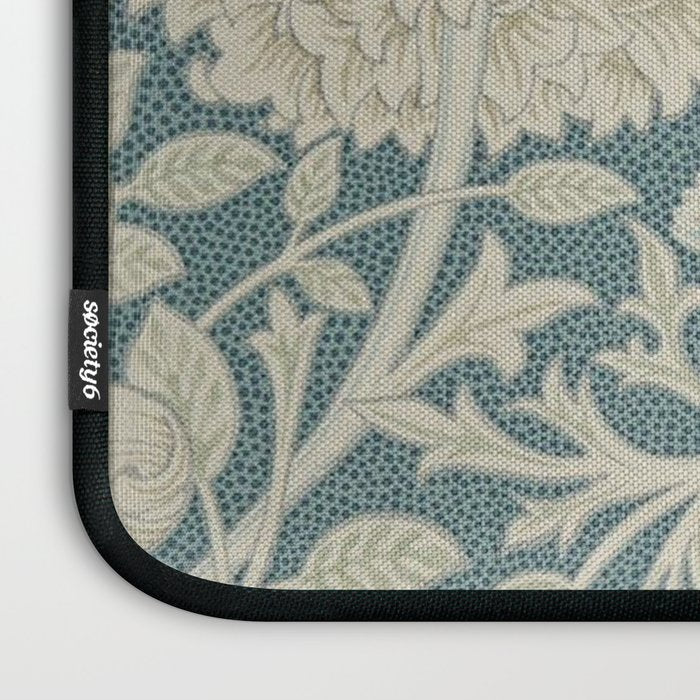 William Morris Double Bough Slate Blue Laptop Sleeve Gallery Image 3