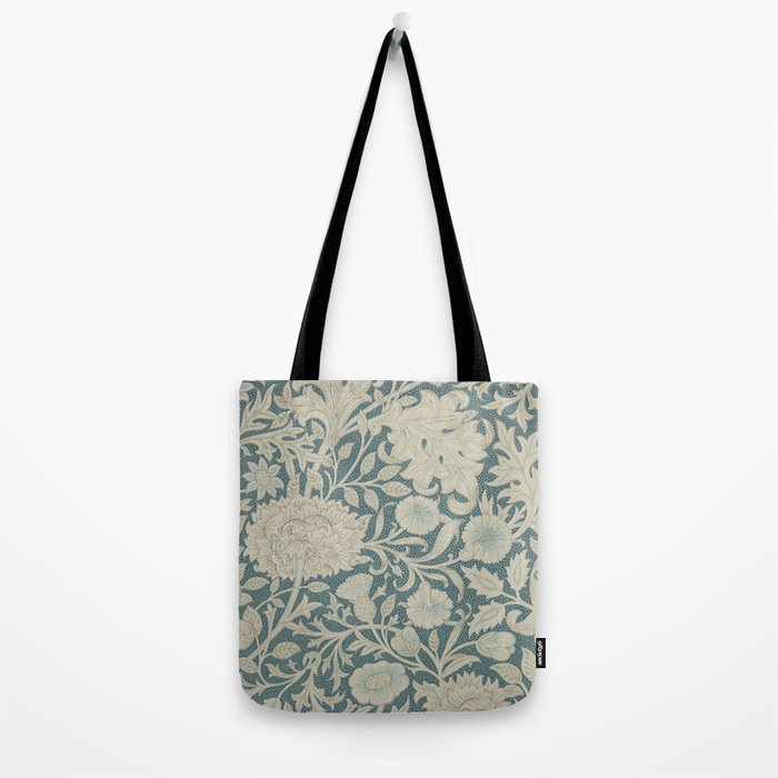 William Morris Double Bough Slate Blue Tote Bag Gallery Image 2