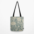 William Morris Double Bough Slate Blue Tote Bag Gallery Image 2