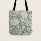 William Morris Double Bough Slate Blue Tote Bag Gallery Image 1