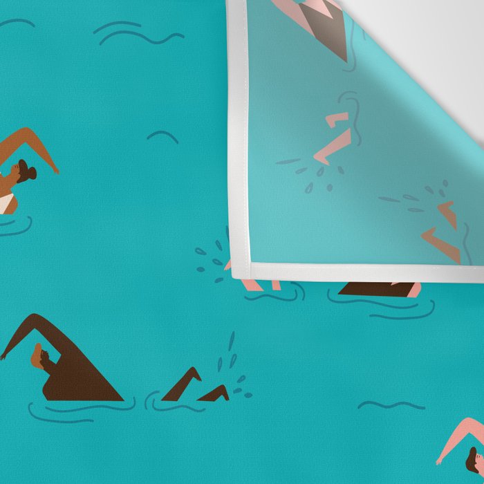Swimming pool Wall Tapestry Gallery Image 3