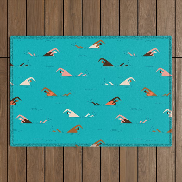 Swimming pool Outdoor Rug Gallery Image 1