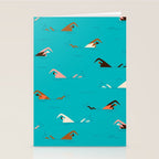 Swimming pool Stationery Card Gallery Image 2
