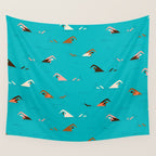 Swimming pool Wall Tapestry Gallery Image 4
