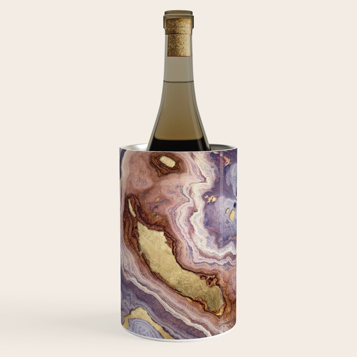 Mauve Agate Wine Chiller Gallery Image 1