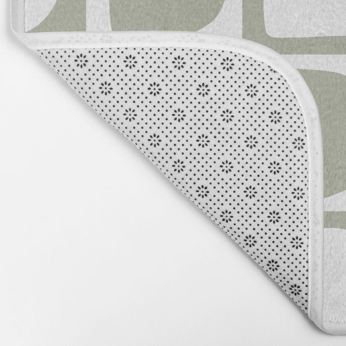 Art forms (sage) Bath Mat Gallery Image 2