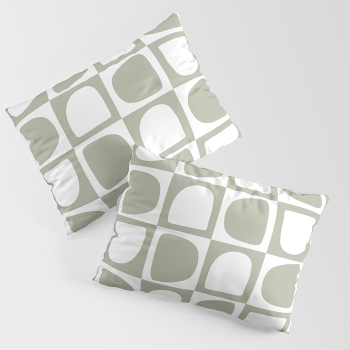 Art forms (sage) Pillow Sham Gallery Image 3