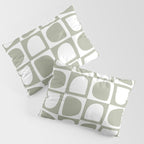 Art forms (sage) Pillow Sham Gallery Image 3