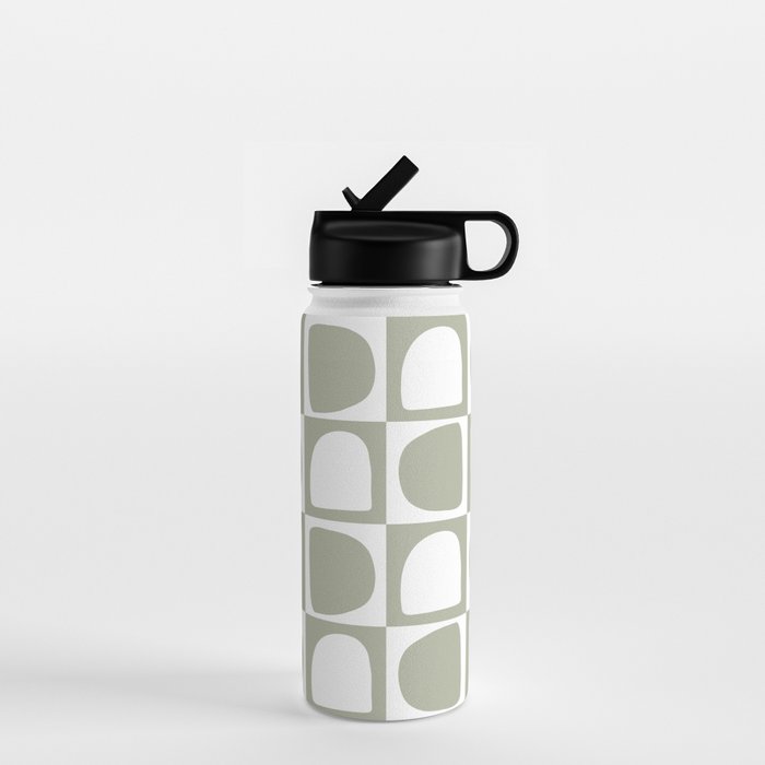 Art forms (sage) Water Bottle Gallery Image 1