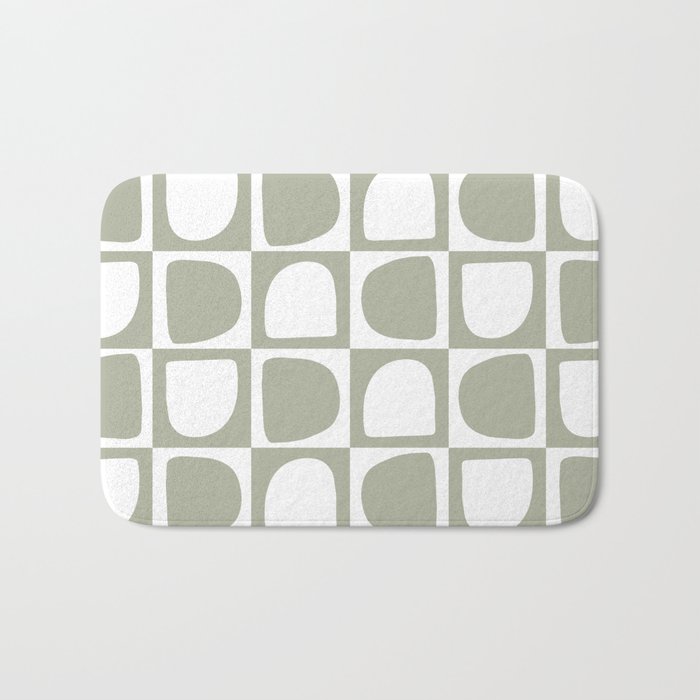Art forms (sage) Bath Mat Gallery Image 1