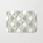 Art forms (sage) Bath Mat Gallery Image 1