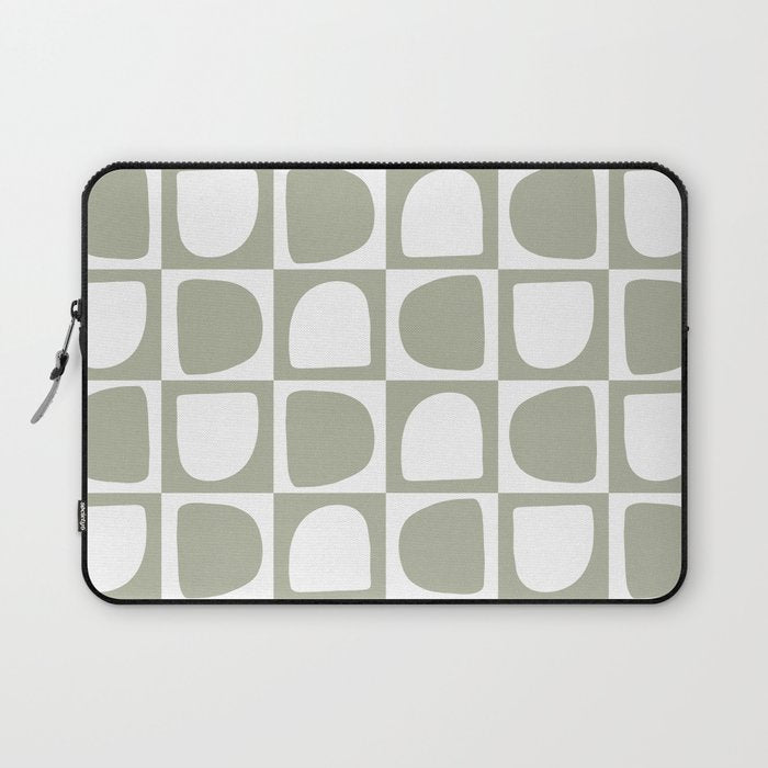 Art forms (sage) Laptop Sleeve Gallery Image 1