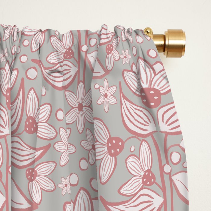 Sweet Florentia Pink Window Curtain Gallery Image 2