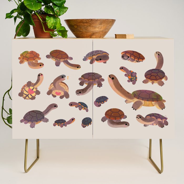 Snake-necked turtle Credenza Gallery Image 1