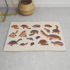 Snake-necked turtle Rug Gallery Image 1