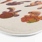 Snake-necked turtle Bath Mat Gallery Image 3