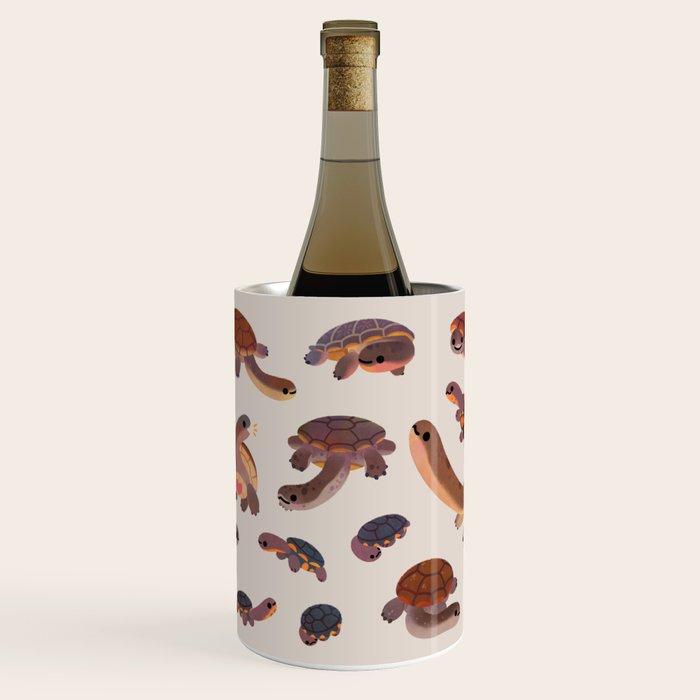 Snake-necked turtle Wine Chiller Gallery Image 1