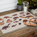 Snake-necked turtle Outdoor Rug Gallery Image 2