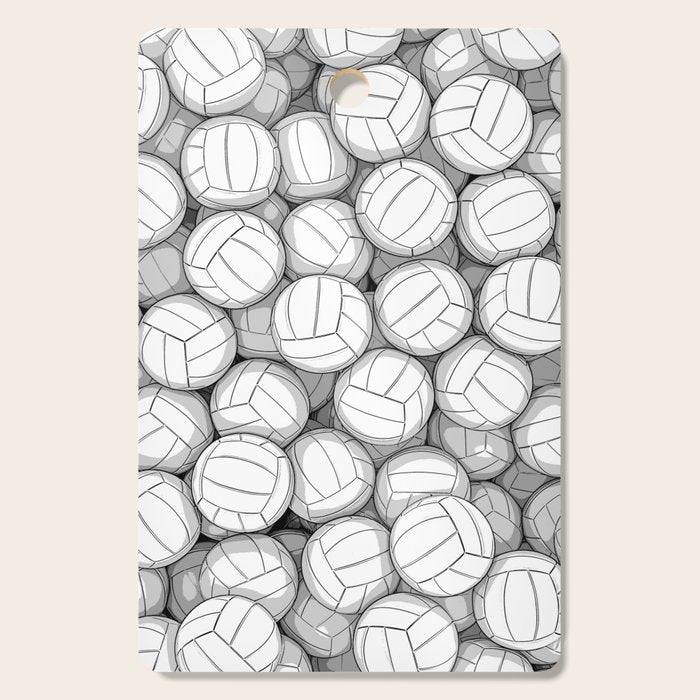 All I Want To Do Is Volleyball Cutting Board Gallery Image 1