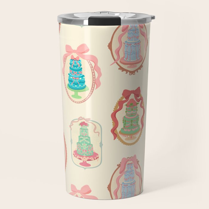 Rococo Cakes Travel Mug Gallery Image 1