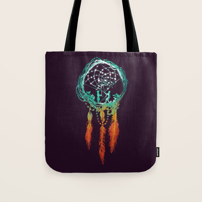 Dream Catcher (the rustic magic) Tote Bag Gallery Image 1